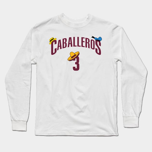 Cleveland Caballeros Long Sleeve T-Shirt by CFieldsVFL